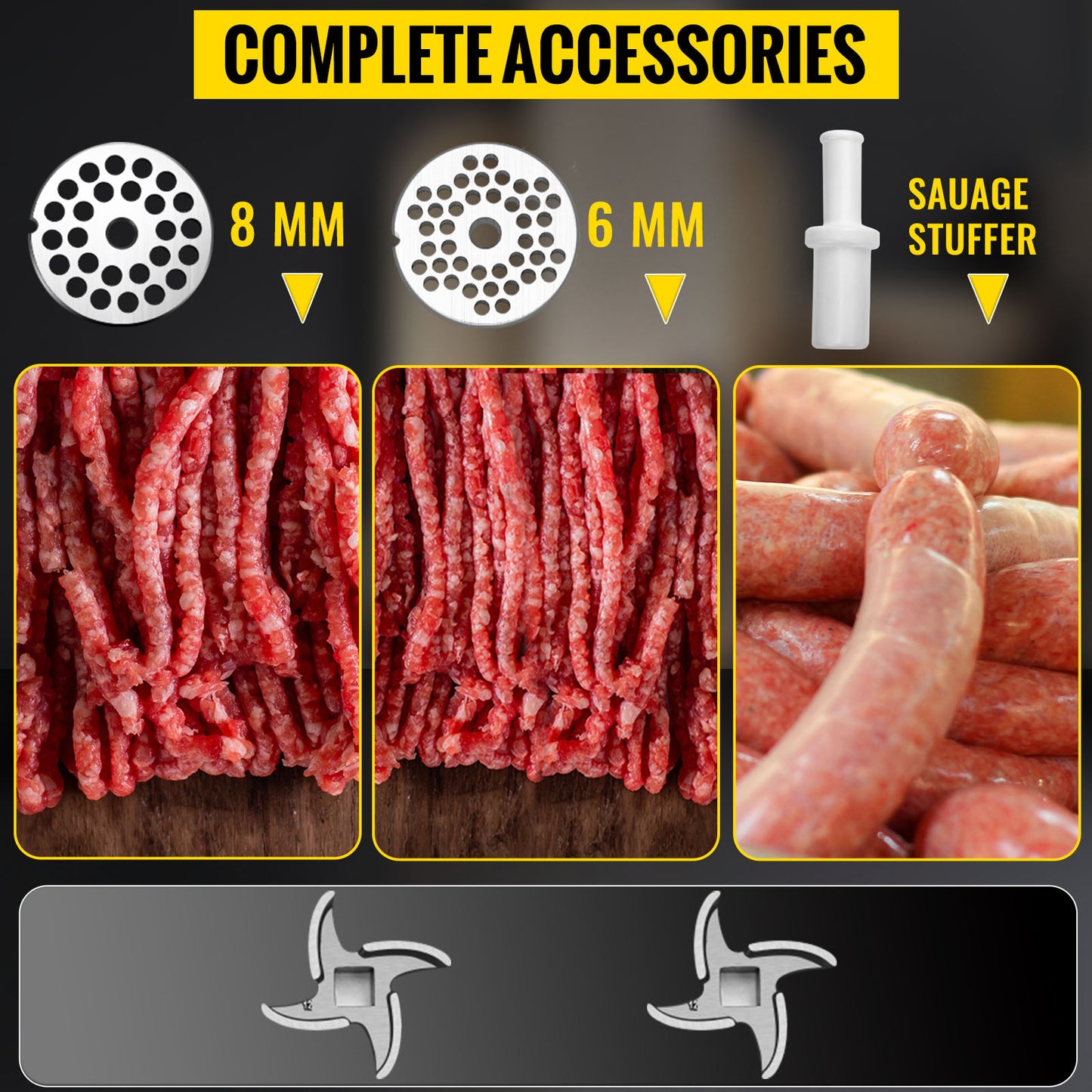 Moledora de carne industrial exmex